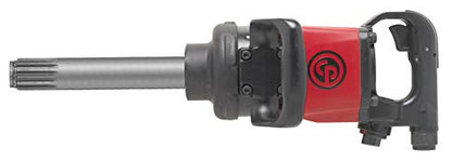 Chicago Pneumatic CP7782-SP6 Impact Wrench (#5 Spline), 6 Inch Ext. Anvil, Air Gun Industrial Repair & Assembly Tool, D-Handle, Pinless Rocking Dog, Max Torque Output 1920 ft. lbf/2600 Nm, 5200 RPM - size: 6-Inch, style: Tool - Extended Anvil with #5 Spli