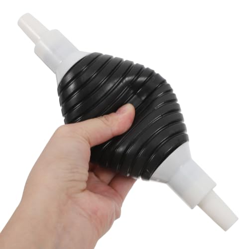 DECHOUS Manual Fuel Transfer Siphon Hose Pump with Flexible Suction Tubes Portable Hand Siphon Oil and Water Extraction Pump for Car Emergency Drainage Aquarium Pool