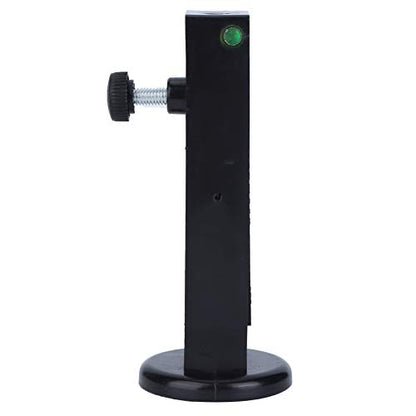 4 Wheel Alignment Magnetic Level Gauge, Camber Castor Adjustable Alignment Tool with Super Strong Magnet Base, Precision Angle Measurement for Car Truck Brake Discs and (Black) - color: Black
