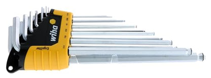 Wiha 66992 MagicRing Ball End Hex L-Key Set, 22 Piece, Inch and Metric | Free-Hand Grip, Hardened Tool Steel