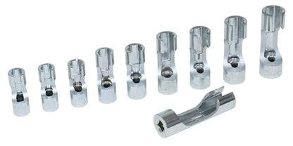 Lisle 12030 Flare Nut Socket Set, 10 Pc.