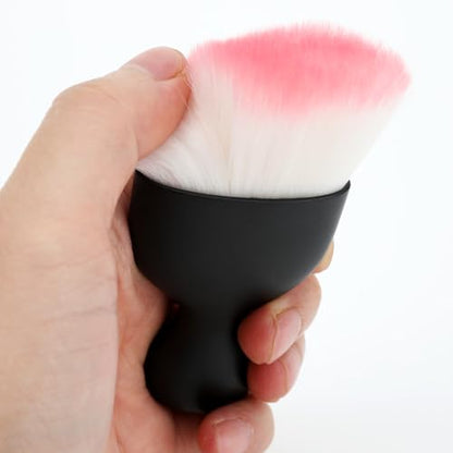 Car Detailing Brush, Soft Bristle Cleaning Brush, Scratch-Free Auto Duster Tool for Dashboard, Air Vents, Leather & Interior Cleaning (Black&Pink with Cap) - color: Black&Pink with Cap