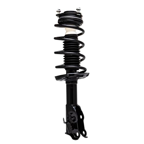 Detroit Axle - 1.8L Front Struts for 2006-2011 Honda Civic [Coupe] 2007 2008 2009 2010 Pair Complete Quick Strut w/Coil Spring Assembly Replacement Suspension Shocks - size: 11813_11814/Pair