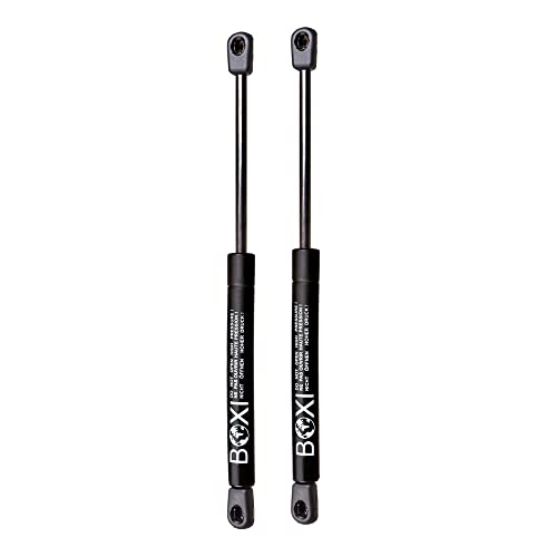 BOXI 2pcs Universal Lift Supports Struts Shocks Gas Struts Shocks Springs Supports Extended Length 14.50", Compressed Length 9.25", Force (lbs) 25.00,10mm Ball Socket 4043