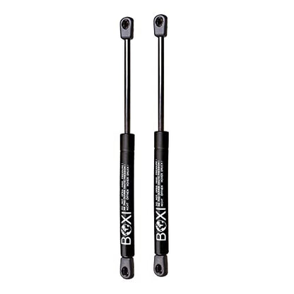 BOXI 2pcs Universal Lift Supports Struts Shocks Gas Struts Shocks Springs Supports Extended Length 14.50", Compressed Length 9.25", Force (lbs) 25.00,10mm Ball Socket 4043