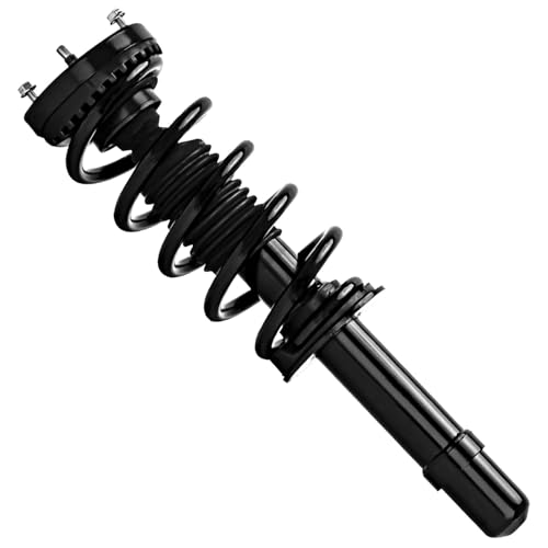 Detroit Axle - AWD Struts Shock Absorbers for 2012-2023 Chrysler 300 Dodge Charger [3.6L], Front 2 Complete Struts w/Coil Spring 2 Rear Shock Absorbers Replacement - size: 4AQ47185/ strut shock kit