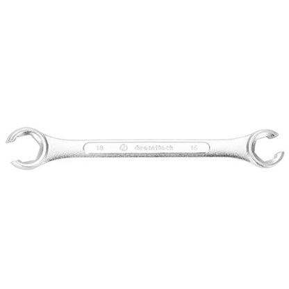 Great Neck FNW16 16 x 18 Millimeter Flare Nut Wrench, For Brake Line Wrench Set, For Flare Nut Wrench Set, Chrome Plated Drop Forged Steel