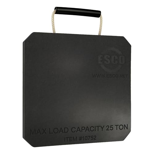 25 Ton Cribbing Support Jack Plate for Trailers, Boats, RV, Heavy Vehicle Equipment, Hydraulic Cylinders, Bottle Jacks, Jack Stands - style: 25 Ton