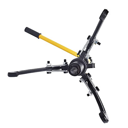waltyotur 5T Hydraulic Gear Puller 3 Jaw Puller Set Hydraulic Bearing Puller 3 in 1 Pump Oil Tube Drawing Machine Wheel Bearing Pulling Separator