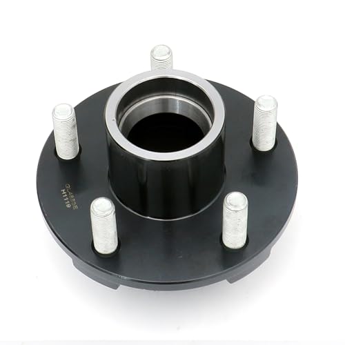 5 Bolt on 4-1/2 Inch Circle Hub Assembly Includes (1) 1-1/16 Inch Straight Spindle & Bearings - size: UT GL4853E*1