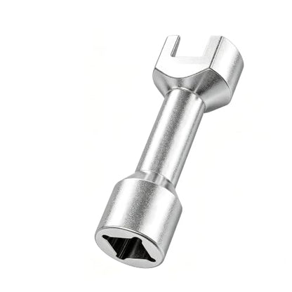3/4"(19mm) Strut Socket With 1/2" Drive for 1-5/8" Wide Strut Channels-Heat Treated Alloy Steel Forging Suspension Strut Socket Tool(Silvery) - color: Silvery