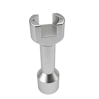 3/4"(19mm) Strut Socket With 1/2" Drive for 1-5/8" Wide Strut Channels-Heat Treated Alloy Steel Forging Suspension Strut Socket Tool(Silvery) - color: Silvery