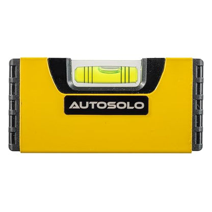 Large Magnetic Torpedo Level - Oversized Horizontal Bubble Vial - Durable Aluminum Frame with Strong Magnet Base for Automotive Alignment - size: Magnetic Torpedo Level