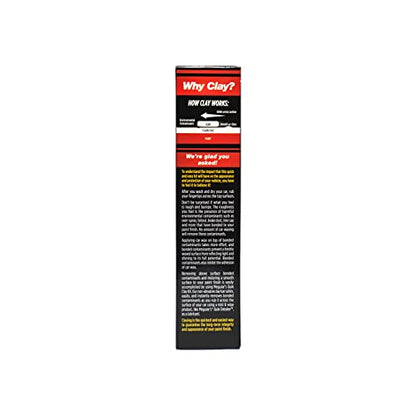 Meguiar's G1116EU Quik Clay Bar Starter Kit With 80g Of Clay And 473ml Detailer To Safely Remove Surface Bonded Contaminants Such As Tar, Tree Sap, Overspray And Industrial Fallout - size: 8 Fl Oz (Pack of 2)