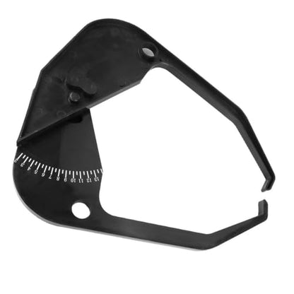 Wheel Balancer Caliper Tool - Rim Width Measuring Gauge for Tire Balancing, Portable ABS Plastic Tire Scale with Raised Numbers