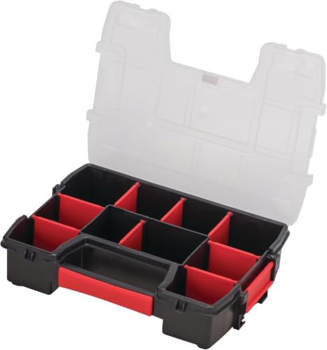 CRAFTSMAN 10-Compartment Small Tool Storage Organizer, Plastic (CMST14021) (Pack of 6) - size: 1 Count (Pack of 6), style: Small Organizer