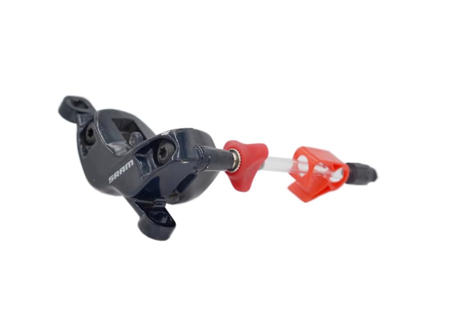 Avid Bike Brake Bleed Kit for All SRAM Series.Bicycle Hydraulic Brake Bleed Kit Including Metal Adapters and 60ML High Performance Dot 5.1 Brake Fluid.