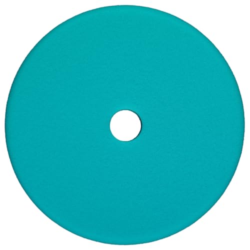 RUPES 9.DA180B Pack of 12 Light Blue D-A Intermediate Foam Polishing Pads 180mm | Ideal for Paint Correction | Compatible with 6" Backing Plate | Improves Cutting and Finishing Performance - size: Intermediate 180mm, style: Pack of 12