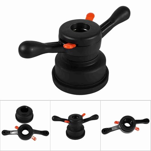 Tire Wheel Balancer Quick Release Hub Wing Nut for and Standard Wheel Balancing Machines with 36mm Thread Diameter and 3mm Pitch
