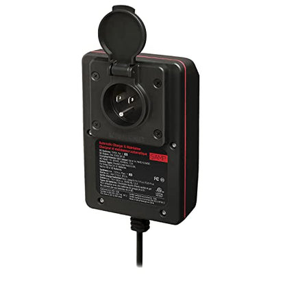 ProMariner 24105 ProTechOne Digital Series 5 Amp Fully Automatic On-board Battery Charger and Maintainer with Integrated AC Inlet - style: 5 Amp + Integrated AC Inlet