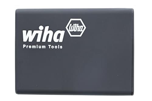 Wiha 71990 Security Bit Set, 39 Piece | Tamper Resistant Torx, Hex, Spanner and Tri-Wing, Storage Case