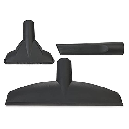 Shop-Vac 3PC Nozzle Kit, 1-1/4" ID, Includes Gulper, Crevice and Floor Tool | Fits Wet/Dry Shop-Vac with 1-1/4 Inch Diameter Hoses