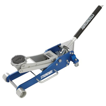 Strongway Low-Profile Quick-Rise Aluminum Racing Floor Jack, 2 Ton Capacity - style: 2 ton