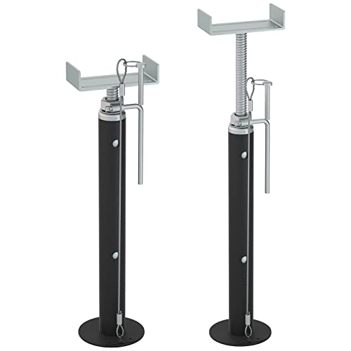 rv Slide Out Support Jacks, Slide Out Supports for Travel Trailer - Adjustable rv Slide Out Jack Supports, 2pcs Trailer Slide Out Supports, 5000lb Capacity(15" to 37") - size: 15" to 37"