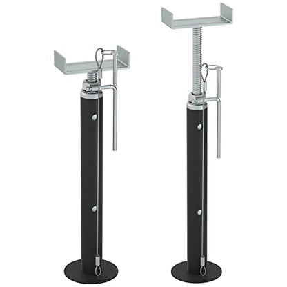 rv Slide Out Support Jacks, Slide Out Supports for Travel Trailer - Adjustable rv Slide Out Jack Supports, 2pcs Trailer Slide Out Supports, 5000lb Capacity(15" to 37") - size: 15" to 37"