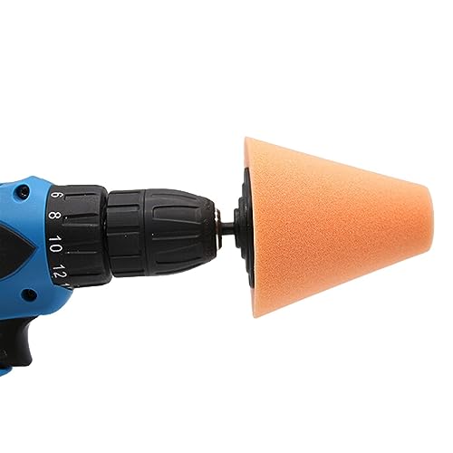 3pc Polishing Kit Buffing Pad Sponge Car Wheel Polish Cone Set Body Wheels Care Wash Cleaning Auto Tools Angle Grinder Sanding Disc