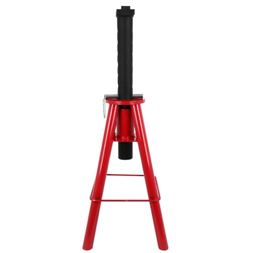 ECCPP Pin Type Jack Stand Heavy Duty 10 Ton Red | for Car Truck Lift Red Working Pressure 62 Mpa