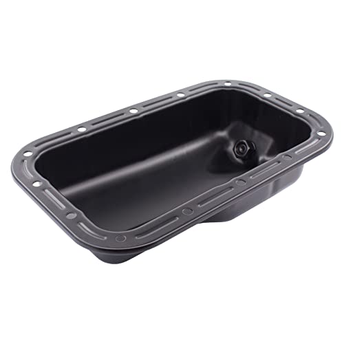 NewYall Lower Engine Oil Pan Sump w/Drain Plug | for Chrysler 300 Dodge Challenger Charger for Jeep Wrangler 2011-2016 5184546AA 5184546AB 5184546AC 264-357 CRP50A
