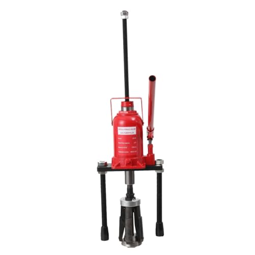 20T Hydraulic Cylinder Liner Puller Sleeve Puller Remover Tool Set for Truck Tractor or Automotive, Universal Hydraulic Puller Dry/Wet Type Claw Pulling Tool Fit Diameter of 80mm-140mm