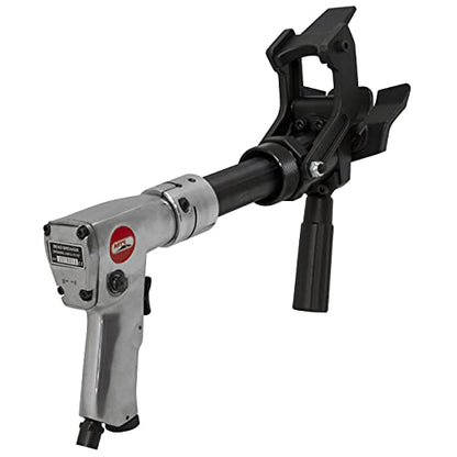 Myers Tire Supply MTS 52006 Pneumatic Air Powered Bead Breaker for Agricultural, OTR, Semi, and Commercial Truck Tires with 2-11/16-Inch Jaw Opening, Handle Exhaust, Includes Storage/Carry Case
