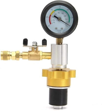 Coolant Vacuum Refill Kit Radiator Cooling System Vacuum Refilling Gauge Tool with 32mm 35mm 40mm 45mm Apdapters