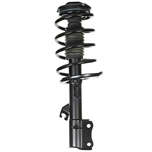 Detroit Axle - 4pc Front Struts Kit for 2015-2019 Nissan Sentra 2 Ready Struts w/Coil Spring Assembly 2 Sway Bar End Links 2016 2017 2018 Replacement Suspension - size: 4QS50391/ sway kit