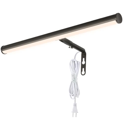 Plug in LED Picture Lights for Paintings Oil Rubbed Bronze Finish | 16inch 3000K Adjustable Art Light Gallery LED Wall Light Wall Sconces for Display Art Work, 6W CRI90+, ETL Listed - color: Oil-Rubbed Bronze, size: 16 inch