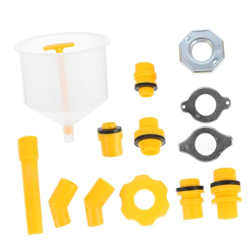 ULTECHNOVO 1set Spill Coolant Filling Funnel Kit Radiator Tool for Automotive Fluids Coolant Filling Kit for Easy and Clean Pouring