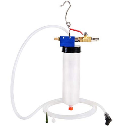 YSTOOL Brake and Clutch Fluid Pneumatic Vacuum Bleeder Bleeding Tool Kit to Change Brake Clutch Oil Power Steering Oil Engine Oil for Auto Car Truck Motorcycle Use