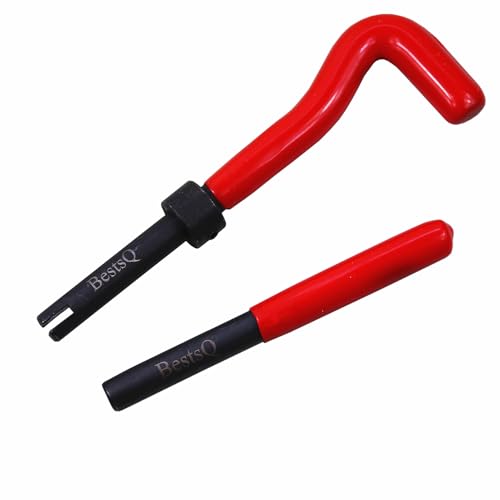 15pcs Thread Repair Kit M12 x 1.0mm Metric Thread Repair Insert Kit Compatible Hand Tool Set for Auto Repairing (M12-1.0)