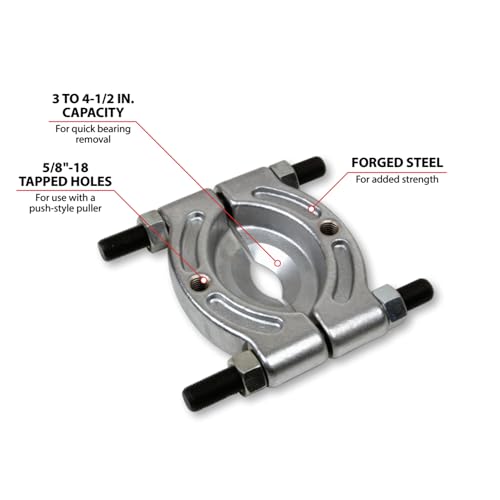 Performance Tool W84553 3-Inch to 4-1/2-Inch Bearing Splitter - style: 3" to 4-1/2" Bearing Splitter