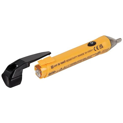 Klein Tools NCVT1PKIT Electrical Tester Kit with Non-Contact Low Voltage Test Pen, 50 to 1000V AC and GFCI Receptacle Tester, 2-Piece - style: NCVT Kit