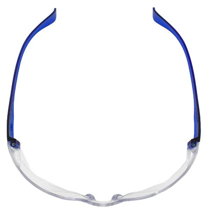 BISON LIFE Clear Safety Glasses – ANSI Z87.1 Certified Scratch & Impact Resistant Eye Protection Goggles for Men & Women - color: Clear/6 Colors