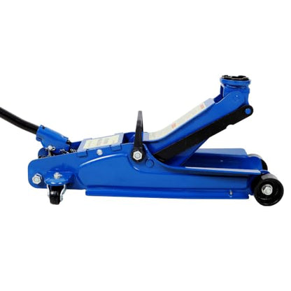 Low Profile Floor Jack 2.5 Ton, Single Piston Hydraulic Racing Jack with 3.5" to 14.5" Lift Range, Steel Garage Jack for Cars Trucks SUVs