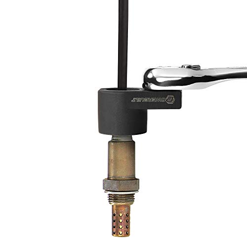 Powerbuilt Oxygen Sensor Offset Puller, Remove and Install O2 Oxygen Sensors, Wire Gate, 22mm 7/8 Inch, 6 Point - 648691 - style: Offset Oxygen Sensor Socket