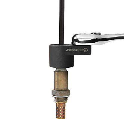 Powerbuilt Oxygen Sensor Offset Puller, Remove and Install O2 Oxygen Sensors, Wire Gate, 22mm 7/8 Inch, 6 Point - 648691 - style: Offset Oxygen Sensor Socket