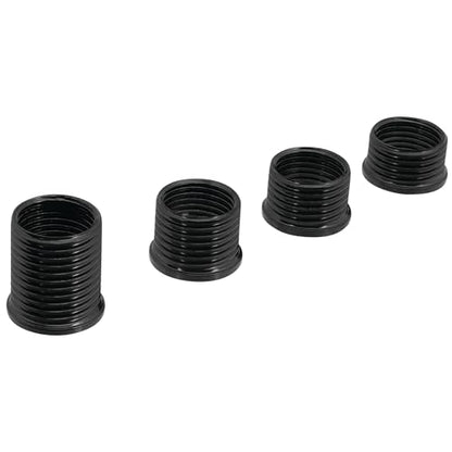 Performance Tool W83164 14 mm Spark Plug Thread Repair Tool Kit | Automotive spark plug hole rethreader. Includes 3/8, 7/16, 1/2, and 3/4 inch inserts. Heat treated alloy steel tap - style: 14mm Spark Plug Rethread Kit