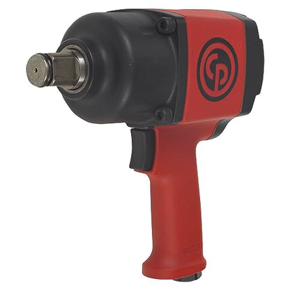 Chicago Pneumatic CP7773 1 Inch Air Impact Wrench, Red, Metal - size: 1-Inch Drive Size, style: Standard Anvil w/ Pistol Handle