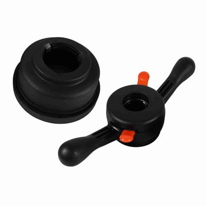 Wheel Balancer Tool with Quick Release Hub Wing Nut Compatible with and Standard Tire Changers (40mm Thread 4mm Pitch)