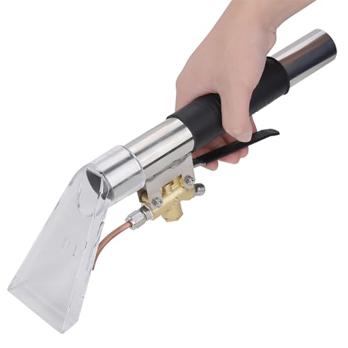Car Carpet Extractor, Heat Resistant Stainless Steel Carpet Cleaning Extractor, Handhold Auto Detailing Hand Wand Tool for Cleaning Indoor and Outdoor Furniture, Mattresses, Auto Upholstery